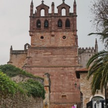 Romanesque church Iglesia de Santa María de Los Ángeles